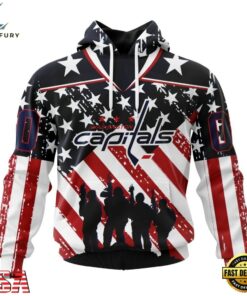 NHL Washington Capitals Specialized Kits For Honor USS Military Hoodie, T Shirt , NHL Hockey 3D Shirt Nhl Washington Capitals Specialized Kits For Honor Uss Military Hoodie T Shirt 1