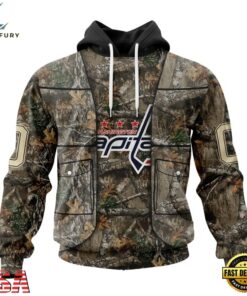 NHL Washington Capitals Specialized Unisex Vest Kits With Realtree Camo Hoodie, T Shirt, NHL Hockey 3D Shirt Nhl Washington Capitals Specialized Unisex Vest Kits With Realtree Camo Hoodie T Shirt 1