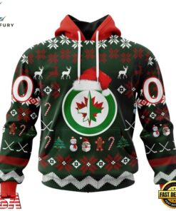 NHL Winnipeg Jets Hockey Christmas Is Coming 2026 Hoodie, T Shirt , NHL Hockey 3D Shirt Nhl Winnipeg Jets Hockey Christmas IS Coming 2026 Hoodie T Shirt 1