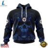 NHL Winnipeg Jets Special Design Halloween With Skull Art Hoodie, T Shirt , NHL Hockey 3D Shirt Nhl Winnipeg Jets Special Design Halloween With Skull Art Hoodie T Shirt 1