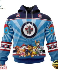 NHL Winnipeg Jets Special Paw Patrol Kits Hoodie, T Shirt , NHL Hockey 3D Shirt Nhl Winnipeg Jets Special Paw Patrol Kits Hoodie T Shirt 1