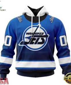 NHL Winnipeg Jets Special Retro Gradient Design Hoodie, T Shirt, NHL Hockey 3D Shirt Nhl Winnipeg Jets Special Retro Gradient Design Hoodie T Shirt 1
