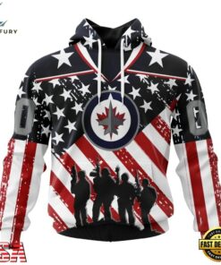NHL Winnipeg Jets Specialized Kits For Honor USS Military Hoodie, T Shirt , NHL Hockey 3D Shirt Nhl Winnipeg Jets Specialized Kits For Honor Uss Military Hoodie T Shirt 1