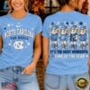 North Carolina Tar Heels 2026 NCAA Autumn Festive Cheer T Shirt , NCAA 3D Graphic Tee North Carolina Tar Heels 2026 Ncaa Autumn Festive Cheer T Shirt