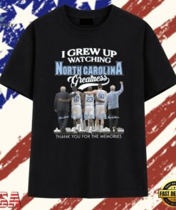 North Carolina Tar Heels Basketball Legends Greatness Graphic 2026 T Shirt , Trendy 2D Print Shirt North Carolina Tar Heels Basketball Legends Greatness Graphic 2026 T Shirt