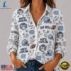 North Carolina Tar Heels NCAA College Spirit Blossoms Women Casual Shirt, Trendy NCAA Women Shirt North Carolina Tar Heels Ncaa College Spirit Blossoms Women Casual Shirt