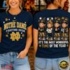 Notre Dame Fighting Irish 2026 NCAA Autumn Festive Cheer T Shirt , NCAA 3D Graphic Tee Notre Dame Fighting Irish 2026 Ncaa Autumn Festive Cheer T Shirt