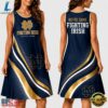 Notre Dame Fighting Irish NCAA Team Pride Women's Sleeveless Dress, NCAA Women Summer Dress Notre Dame Fighting Irish Ncaa Team Pride Women S Sleeveless Dress
