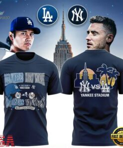 NY Dodgers x New York Yanke 2026 Yankee Stadium 3D Shirt, Viral 3D Graphic Tee NY Dodgers X New York Yanke 2026 Yankee Stadium 3D Shirt