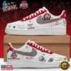 Ohio State Buckeyes 2026 NCAA Football Back To School Air Force 1 Shoes Sneakers , NCAA New Design Shoes Ohio State Buckeyes 2026 Ncaa Football Back TO School Air Force 1 Shoes Sneakers