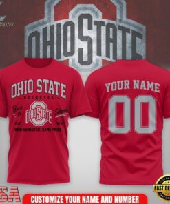 Ohio State Buckeyes NCAA Campus Pride Back to School 2026 Personalized 3D Shirt , NCAA 3D Graphic Tee Ohio State Buckeyes Ncaa Campus Pride Back TO School 2026 Personalized 3D Shirt