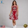 Ohio State Buckeyes NCAA Sporty Floral Elegance Women’s Sleeveless Dress, NCAA Women Summer Dress Ohio State Buckeyes Ncaa Sporty Floral Elegance Women S Sleeveless Dress