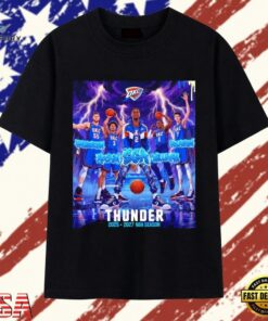 OKC Thunder 2026 2027 NBA Season SGA Hartenstein McCain Williams and Holmgren T Shirt , Trendy 2D Print Shirt Okc Thunder 2026 2027 Nba Season Sga Hartenstein Mccain Williams And Holmgren T Shirt