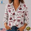 Oklahoma Sooners NCAA College Spirit Blossoms Women Casual Shirt, Trendy NCAA Women Shirt Oklahoma Sooners Ncaa College Spirit Blossoms Women Casual Shirt