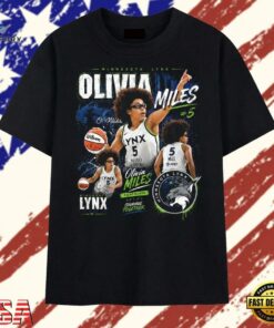 Olivia Miles #5 Minnesota Lynx Point Guard WNBA Graphic 2026 T Shirt , Trendy 2D Print Shirt Olivia Miles 5 Minnesota Lynx Point Guard Wnba Graphic 2026 T Shirt