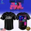 Omar Courtz Por Si Manana No Estoy Tour 2026 Black Baseball Jersey, Music Artist Baseball Jersey Omar Courtz Por SI Manana NO Estoy Tour 2026 Black Baseball Jersey