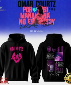 Omar Courtz Por Si Manana No Estoy Tour Limited Edition Signature Hoodie, Trending Music 3D Tee Omar Courtz Por SI Manana NO Estoy Tour Limited Edition Signature Hoodie