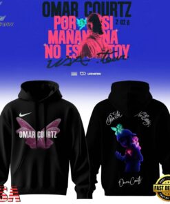 Omar Courtz Por Si Manana No Estoy Tour Signature Hoodie, Trending Music 3D Tee Omar Courtz Por SI Manana NO Estoy Tour Signature Hoodie