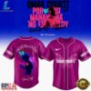 Omar Courtz Por Si Manana No Estoy Tour Signature Pink Design Baseball Jersey, Music Artist Baseball Jersey Omar Courtz Por SI Manana NO Estoy Tour Signature Pink Design Baseball Jersey