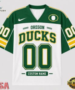 Oregon Ducks NCAA College Team Pride Personalized Football jersey, NCAA Team Football Jersey Oregon Ducks Ncaa College Team Pride Personalized Football Jersey