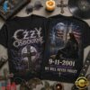 Ozzy Osbourne 911 Memorial 25th Anniversary 3D Shirt , Trending Music 3D Tee Ozzy Osbourne 911 Memorial 25th Anniversary 3D Shirt