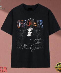Ozzy Osbourne Thank You Classic Heavy Metal Rock Legend T Shirt , Music 2D Graphic Tee Ozzy Osbourne Thank You Classic Heavy Metal Rock Legend T Shirt