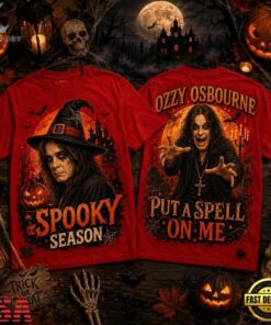 Ozzy Osbourne Witch Hat Moonlit Jack O Lantern Halloween 3D Shirt , Music Fans Shirt Ozzy Osbourne Witch Hat Moonlit Jack O Lantern Halloween 3D Shirt
