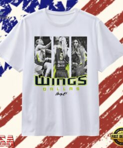 Paige Bueckers Dallas Wings 5 Signature T Shirt, Trendy 2D Print Shirt Paige Bueckers Dallas Wings 5 Signature T Shirt
