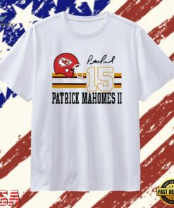 Patrick Mahomes II Kansas City Chiefs 15 signature T Shirt, Trendy 2D Print Shirt Patrick Mahomes II Kansas City Chiefs 15 Signature T Shirt