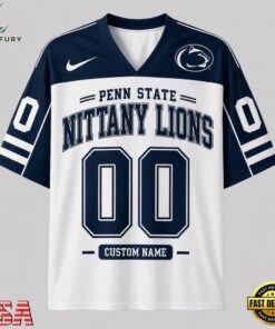 Penn State Nittany Lions NCAA College Team Pride Personalized Football jersey, NCAA Team Football Jersey Penn State Nittany Lions Ncaa College Team Pride Personalized Football Jersey