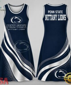 Penn State Nittany Lions NCAA Team Pride Women's Sleeveless Dress, NCAA Women Summer Dress Penn State Nittany Lions Ncaa Team Pride Women S Sleeveless Dress