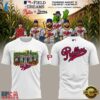 Philadelphia Phillies MLB at Field of Dreams 2026 White T Shirt , Music Design T Shirt Philadelphia Phillies Mlb AT Field OF Dreams 2026 White T Shirt