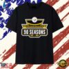 Pittsburgh Steelers 90 Seasons 1933–2022 T Shirt, Trendy 2D Print Shirt Pittsburgh Steelers 90 Seasons 1933 2022 T Shirt