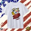Pittsburgh Steelers and Indiana Hoosiers ripped skin T Shirt, Trendy 2D Print Shirt Pittsburgh Steelers And Indiana Hoosiers Ripped Skin T Shirt