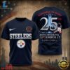 Pittsburgh Steelers NFL Honoring 25 Years Remembering September 11 T Shirt, Sports Fans 3D Shirt 2 Pittsburgh Steelers NFL Honoring 25 Years Remembering September 11 T Shirt, Sports Fans 3D Shirt Pittsburgh Steelers Nfl Honoring 25 Years Remembering September 11 T Shirt