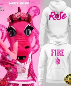 Portland Fire Rose Dragon Mascot 2026 Hoodie, Viral 3D Graphic Tee Portland Fire Rose Dragon Mascot 2026 Hoodie