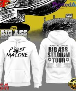 Post Malone x Utah Utes Mascot Football THE BIG ASS Stadium Tour Part 2 White Hoodie , Music Fans Shirt Post Malone X Utah Utes Mascot Football The Big Ass Stadium Tour Part 2 White Hoodie
