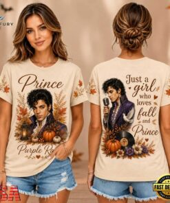 Prince Purple Rain Portrait Fall Pumpkin Autumn 2026 Unisex 3D Shirt , Music Design T Shirt Prince Purple Rain Portrait Fall Pumpkin Autumn 2026 Unisex 3D Shirt
