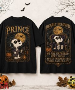 Prince x Snoopy Halloween Dearly Beloved, This Thing Called Life 3D Shirt , Music Design T Shirt Prince X Snoopy Halloween Dearly Beloved This Thing Called Life 3D Shirt