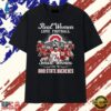 Real Women Love Football Smart Women Love Ohio State Buckeyes T Shirt, Trendy 2D Print Shirt Real Women Love Football Smart Women Love Ohio State Buckeyes T Shirt