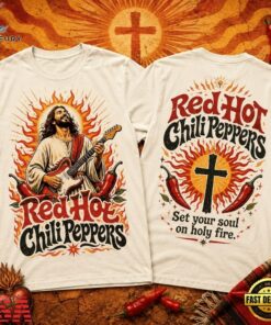 Red Hot Chili Peppers Set Your Soul on Holy Fire 3D Shirt, Trending Music 3D Tee Red Hot Chili Peppers Set Your Soul ON Holy Fire 3D Shirt