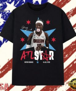 Rhyne Howard ATL Star Atlanta Dream 4x All Star Basketball 2026 T Shirt , Trendy 2D Print Shirt Rhyne Howard Atl Star Atlanta Dream 4X All Star Basketball 2026 T Shirt