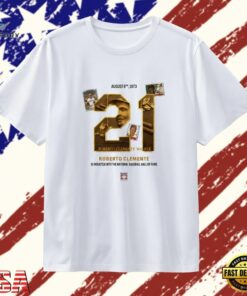 Roberto Clemente walker The Great One Hall of Fame T Shirt , Trendy 2D Print Shirt Roberto Clemente Walker The Great One Hall OF Fame T Shirt