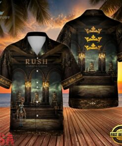 Rock Band Rush A Farewell To Kings Hawaiian Shirt , Music Fan Hawaiian Shirt Rock Band Rush A Farewell TO Kings Hawaiian Shirt