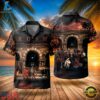 Rock Band Rush Moving Pictures Hawaiian Shirt , Music Fan Hawaiian Shirt Rock Band Rush Moving Pictures Hawaiian Shirt