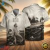 Rock Band Rush Permanent Waves Summer Aloha Hawaiian Shirt, Music Fan Hawaiian Shirt Rock Band Rush Permanent Waves Summer Aloha Hawaiian Shirt