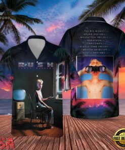 Rock Band Rush Power Windows Hawaiian Shirt , Music Fan Hawaiian Shirt Rock Band Rush Power Windows Hawaiian Shirt