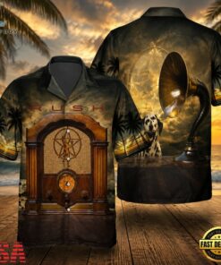 Rock Band Rush The Spirit Of Radio Hawaiian Shirt , Music Fan Hawaiian Shirt Rock Band Rush The Spirit OF Radio Hawaiian Shirt