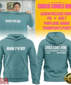 Role Model MAINE POP BOY Chuck Comes Home 2026 Hoodie , Music Design T Shirt Role Model Maine Pop Boy Chuck Comes Home 2026 Hoodie
