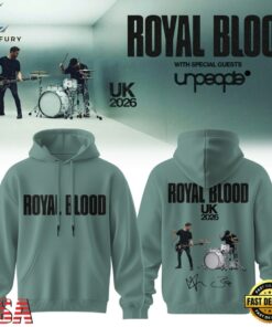 Royal Blood UK Tour 2026 Limited Edition Signature Hoodie, Trending Music 3D Tee Royal Blood UK Tour 2026 Limited Edition Signature Hoodie
